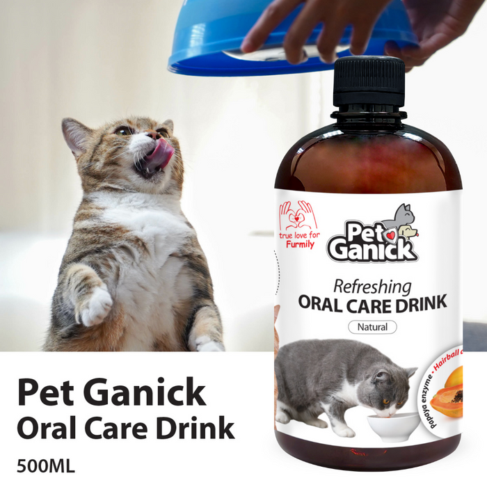 Pet Ganick Refreshing Oral Care Drink (500ml)