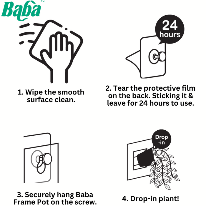 Baba Frame Pot 【BI-FP-220】