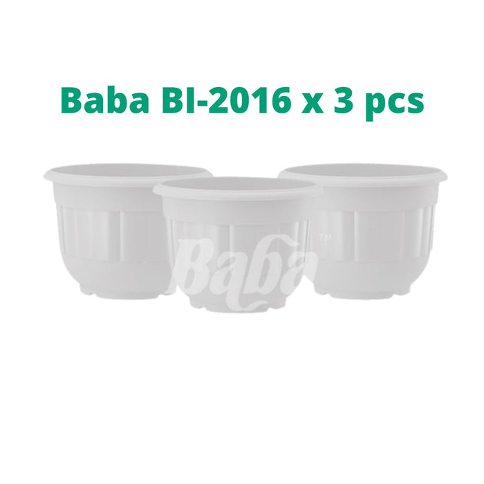 Baba Round Pot Series Biodegradable Flower Pot【BI-2013/ BI-2015/ BI-2016】