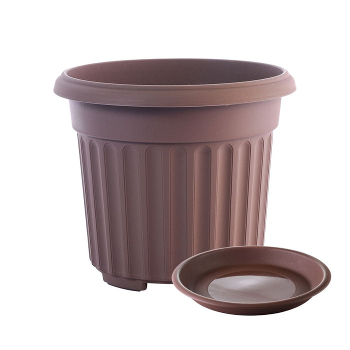 Baba Biodegradable Romanesque Series Flower Pot【RD-260/ RD-310/ RD-392】