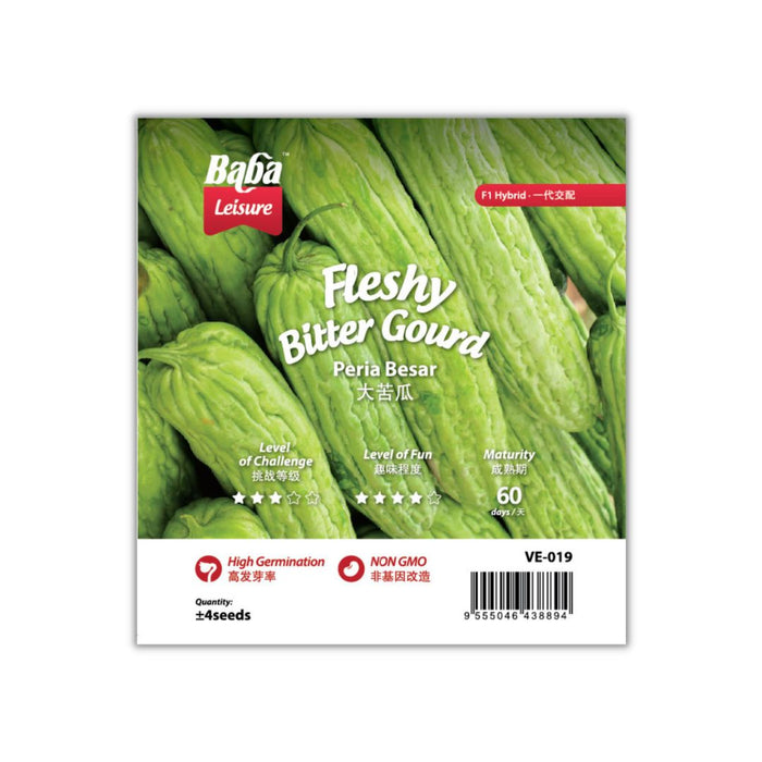 Baba Smart Grow Seed: VE-019 Fleshy Bitter Gourd