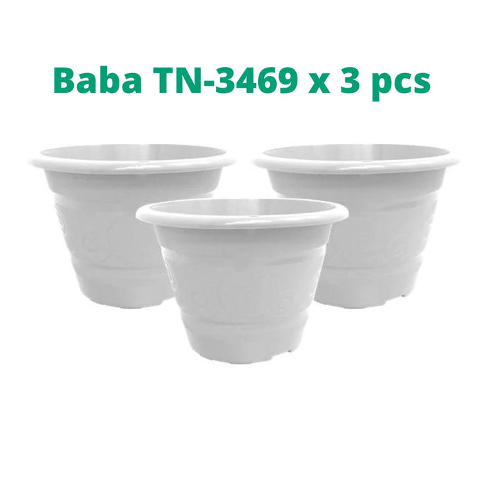 Baba TN Series Flower Pot【TN-3467-A/ TN-3468-B/ TN-3469-B/ TN-3470-A/ TN-3471-A】