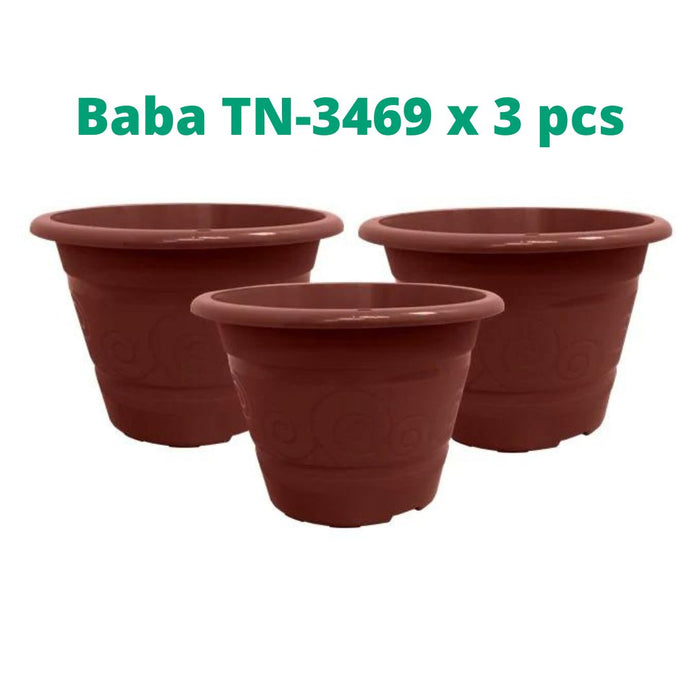 Baba TN Series Flower Pot【TN-3467-A/ TN-3468-B/ TN-3469-B/ TN-3470-A/ TN-3471-A】