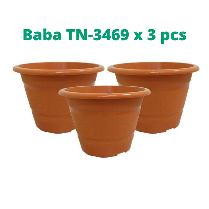 Baba TN Series Flower Pot【TN-3467-A/ TN-3468-B/ TN-3469-B/ TN-3470-A/ TN-3471-A】