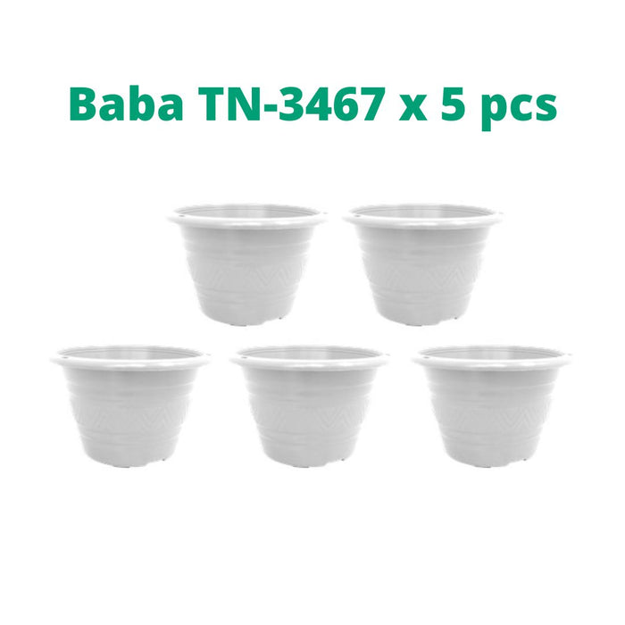 Baba TN Series Flower Pot【TN-3467-A/ TN-3468-B/ TN-3469-B/ TN-3470-A/ TN-3471-A】