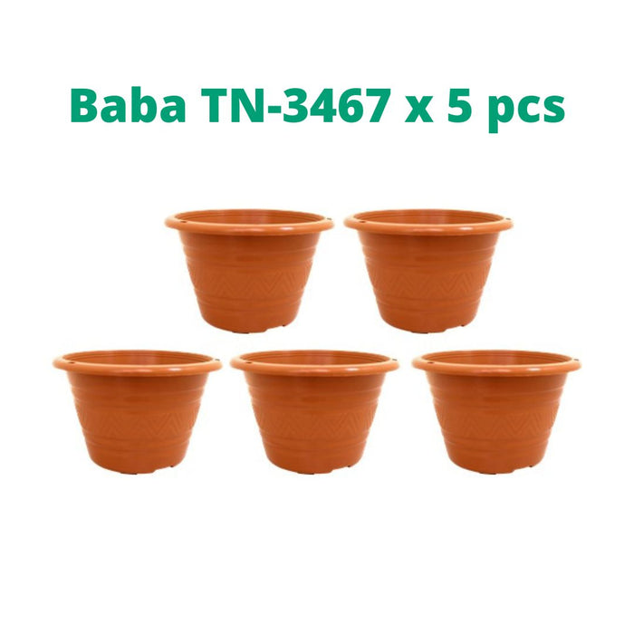 Baba TN Series Flower Pot【TN-3467-A/ TN-3468-B/ TN-3469-B/ TN-3470-A/ TN-3471-A】