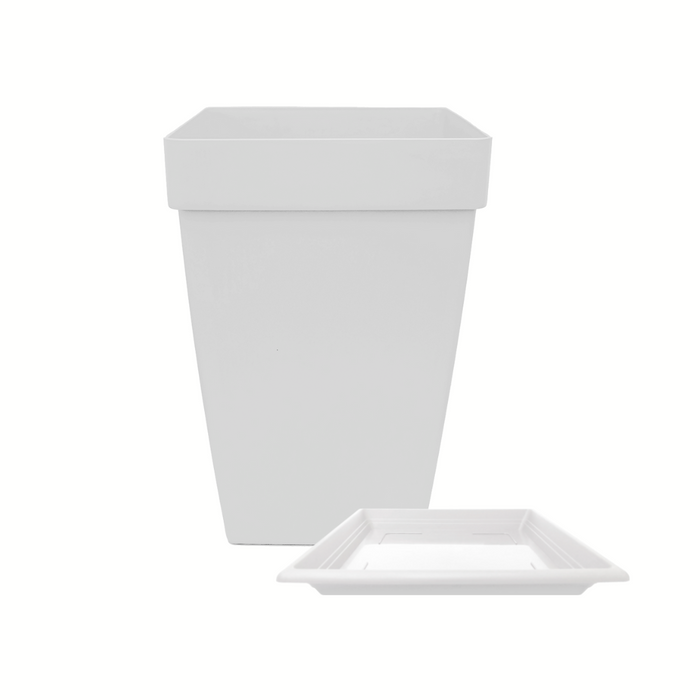 Baba Santorini Biodegradable Square Pot【SPH-145/ SPH-220/ SPH-300/ SPH-400】