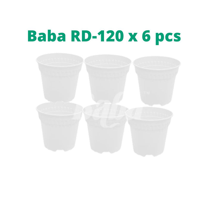 Baba Biodegradable RD Series Flower Pot【RD-120/ RD-150/ RD-170】