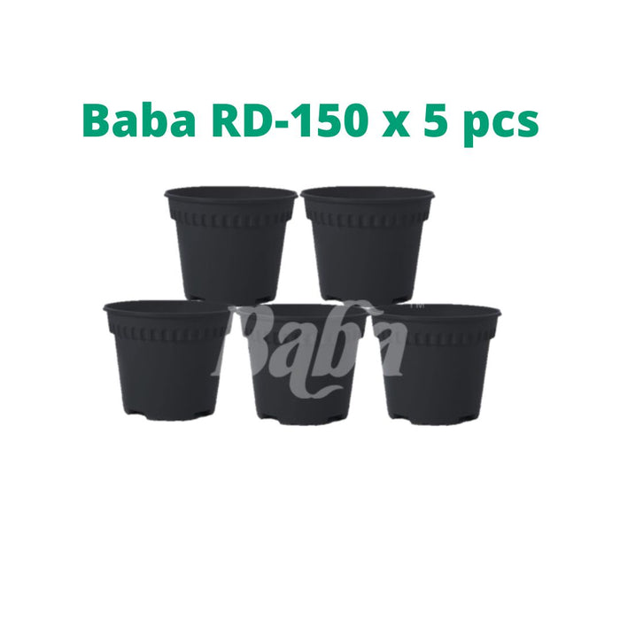 Baba Biodegradable RD Series Flower Pot【RD-120/ RD-150/ RD-170】