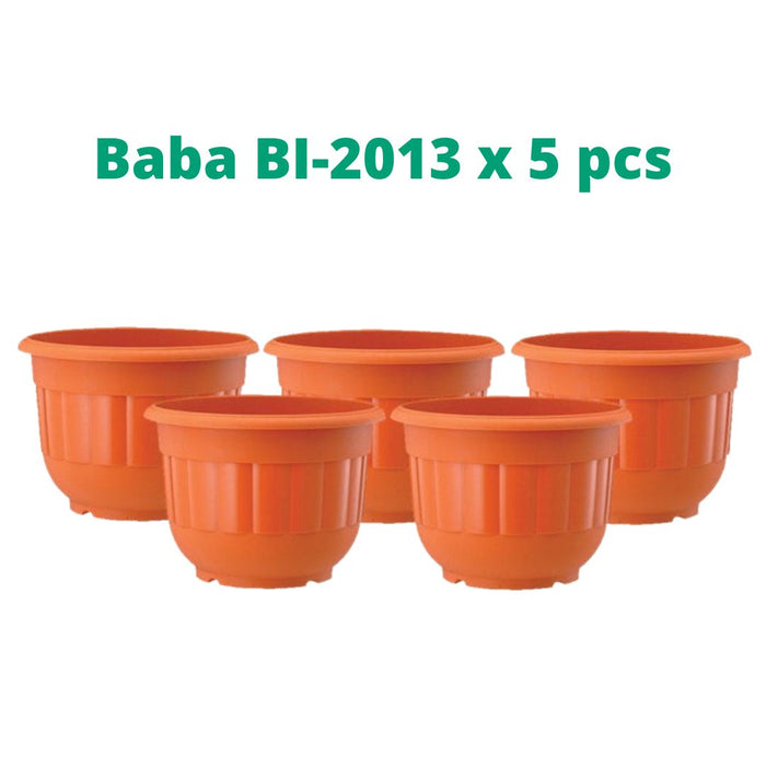 Baba Round Pot Series Biodegradable Flower Pot【BI-2013/ BI-2015/ BI-2016】
