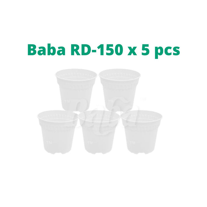 Baba Biodegradable RD Series Flower Pot【RD-120/ RD-150/ RD-170】