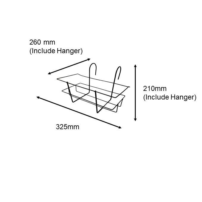 WH - 33-3'' Hanging Shelf-Gadget-Baba E Shop