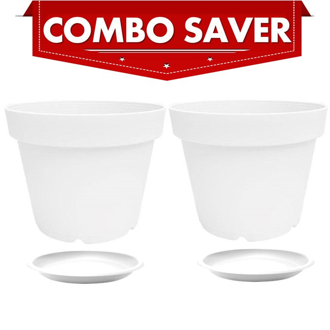 2 pcs of Baba Diameter 23cm【TN-3450】Flower Pot