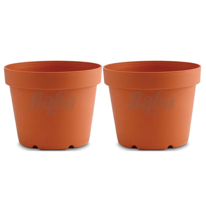 2 pcs of Baba Diameter 23cm【TN-3450】Flower Pot