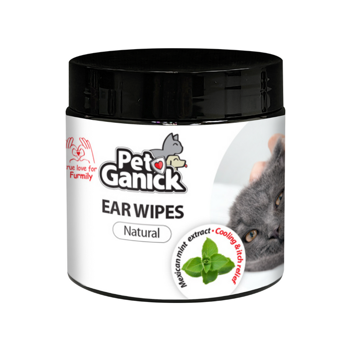 Pet Ganick Ear Wipes (100PCS)