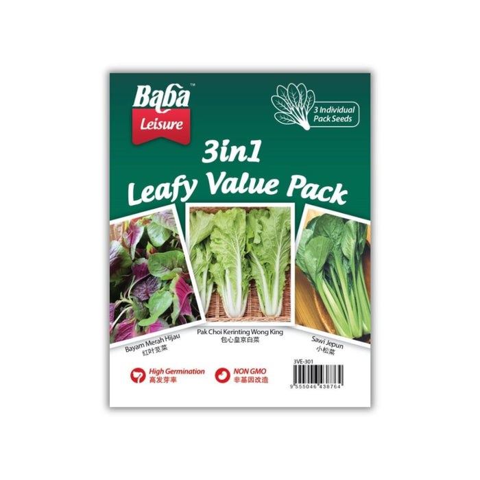 Baba 3 in 1 Leafy Value Pack (VE-008,VE-037,VE-056)