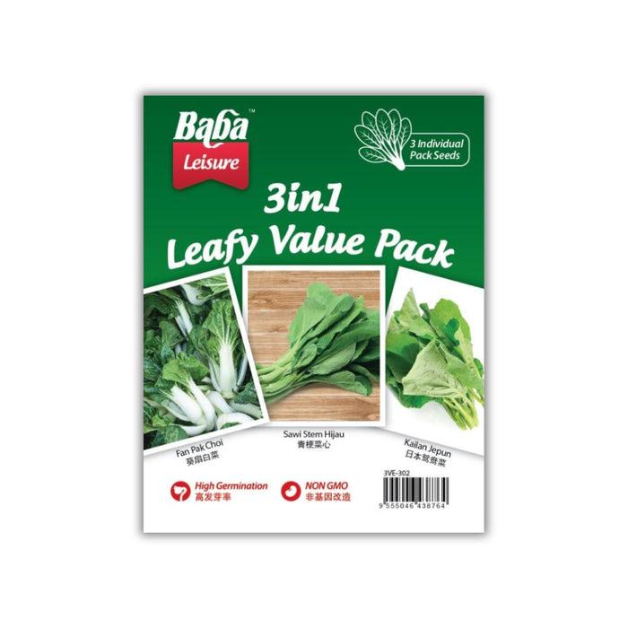 Baba 3 in 1 Leafy Value Pack (VE-005,VE-076,VE-014)