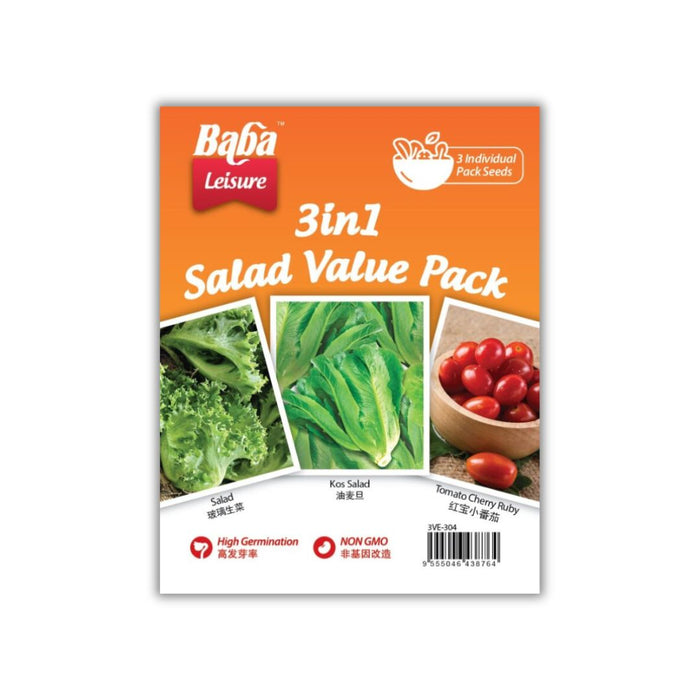 Baba 3 in 1 Salad Value Pack (VE-025,VE-052,VE-016)