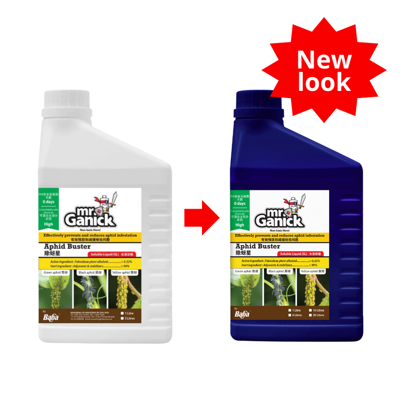 [PRE-ORDER] Farmer Pack- Mr Ganick Aphid Buster Concentrate (1L/ 4L)