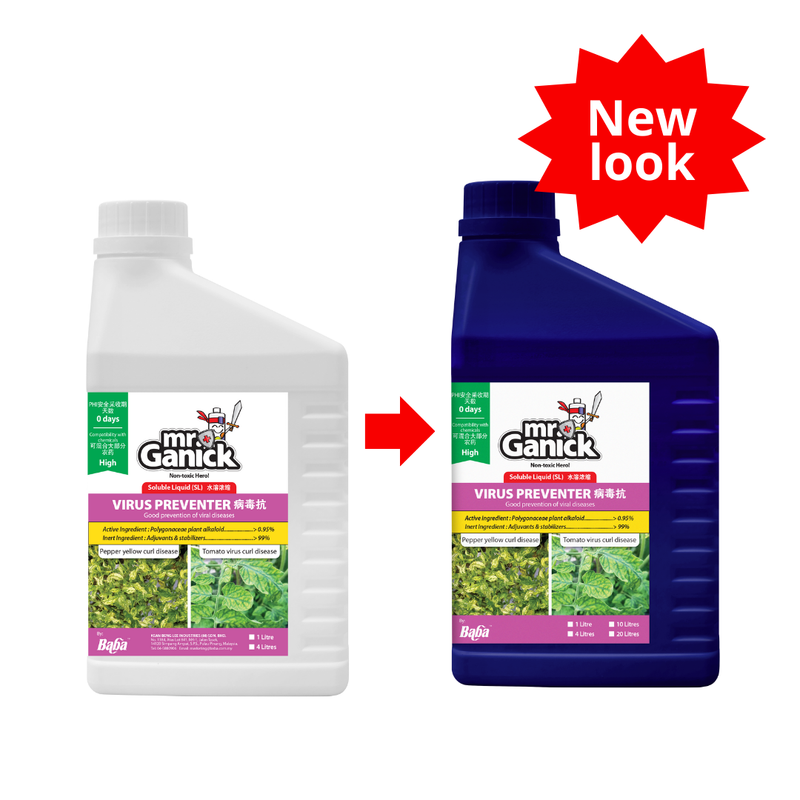 [PRE-ORDER] Farmer Pack- Mr Ganick Virus Preventer Concentrate (1L/ 4L)