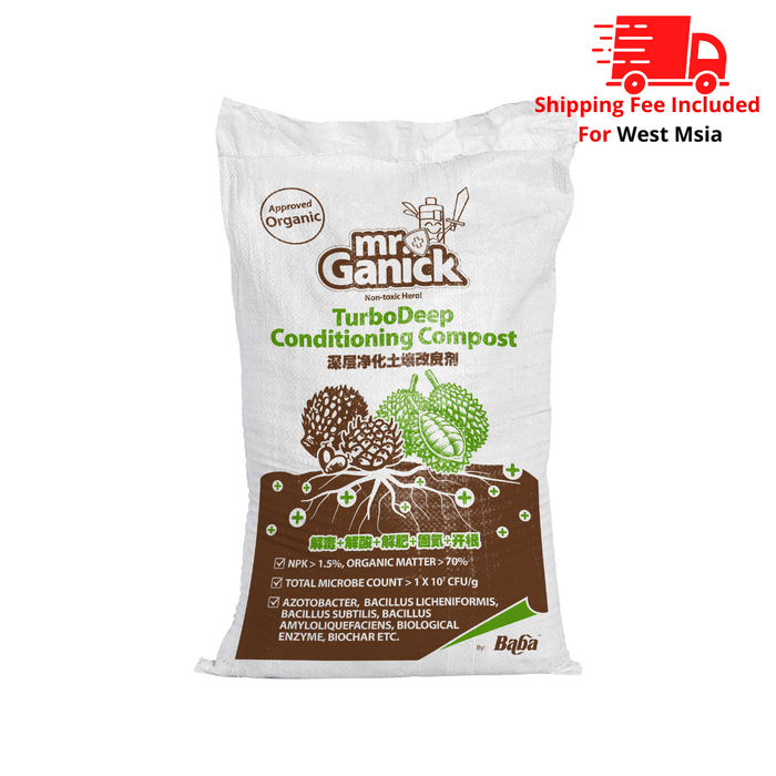 [PRE-ORDER] Farmer Pack - Mr Ganick TurboDeep Conditioning Compost (25L)