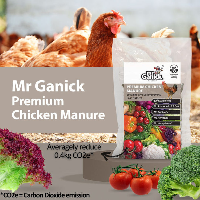 MR GANICK Premium Chicken Manure (400gm)