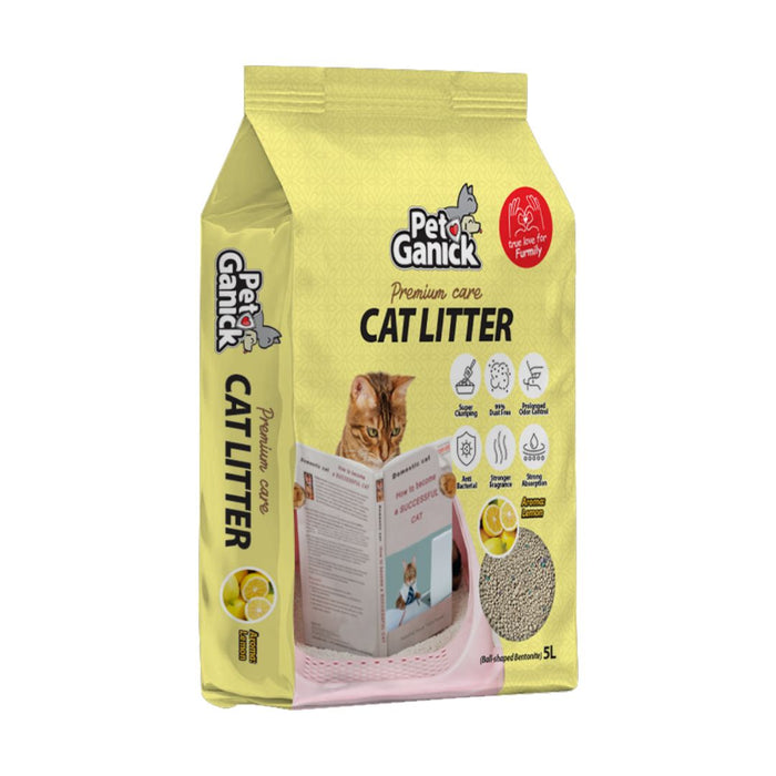 Pet Ganick Premium Care Cat Litter (5L)