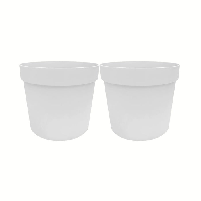 2 pcs of Baba 【BI-505W】 Biodegradable Flower Pot