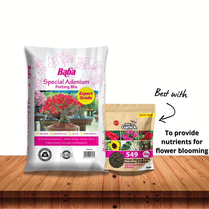 potting mix for adenium Baba Special Adenium Potting Mix (7L) — Baba E Shop