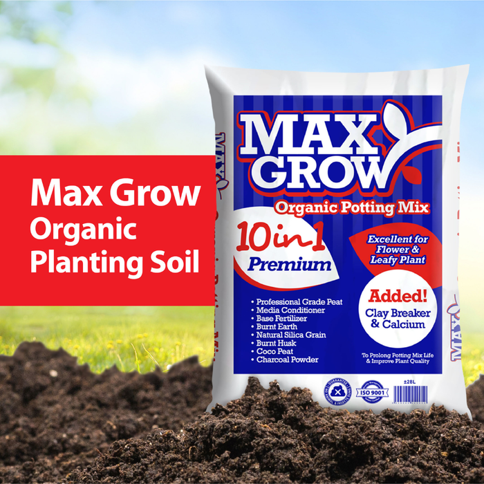 Baba Max Grow Organic Planting Soil (28L)