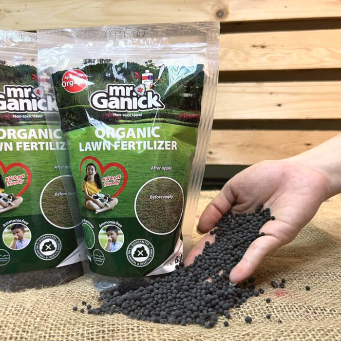 Mr Ganick Organic Lawn Fertilizer (500g)