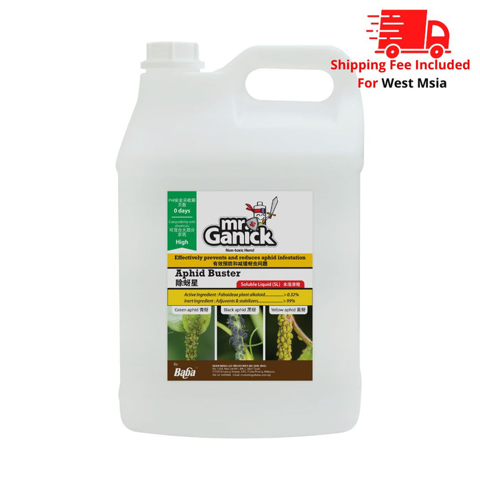 [PRE-ORDER] Farmer Pack- Mr Ganick Aphid Buster Concentrate (1L/ 4L/ 10L)