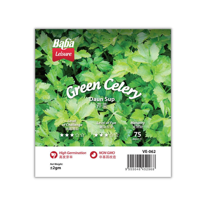 Baba Smart Grow Seed: VE-062 Green Celery