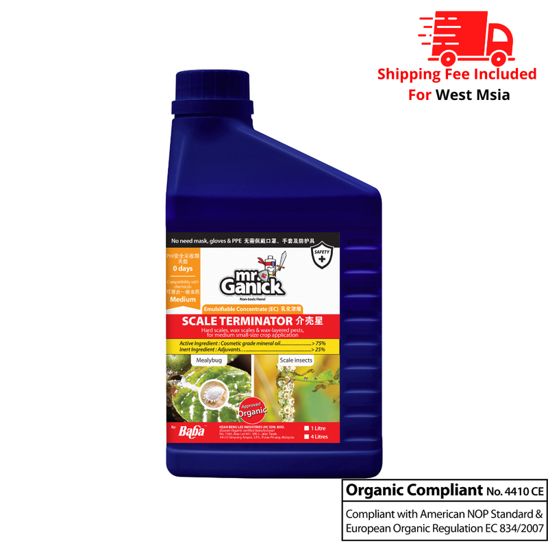 [PRE-ORDER] Farmer Pack-Mr Ganick Scale Terminator Concentrated (1L/4L)