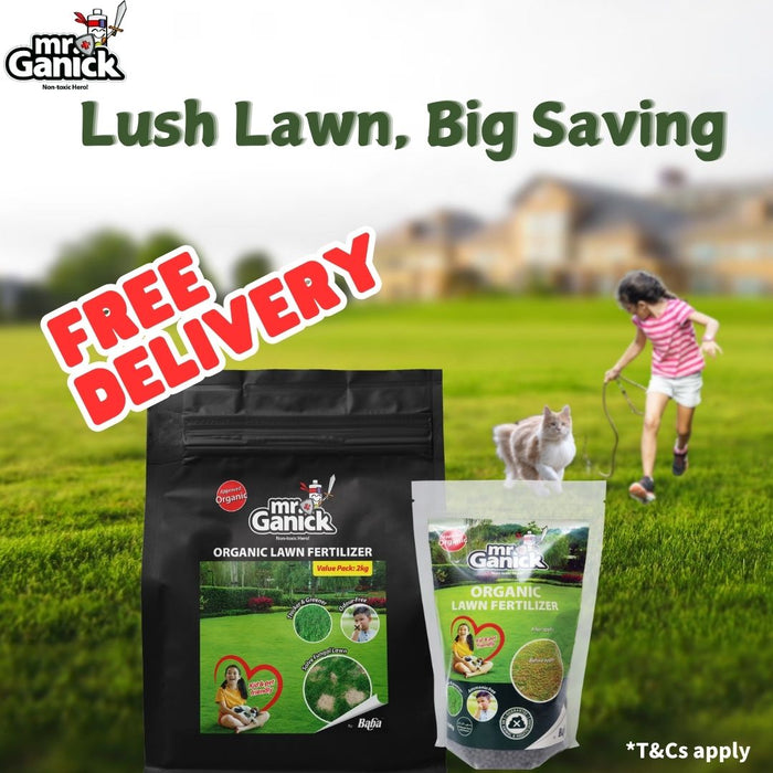 Mr Ganick Organic Lawn Fertilizer