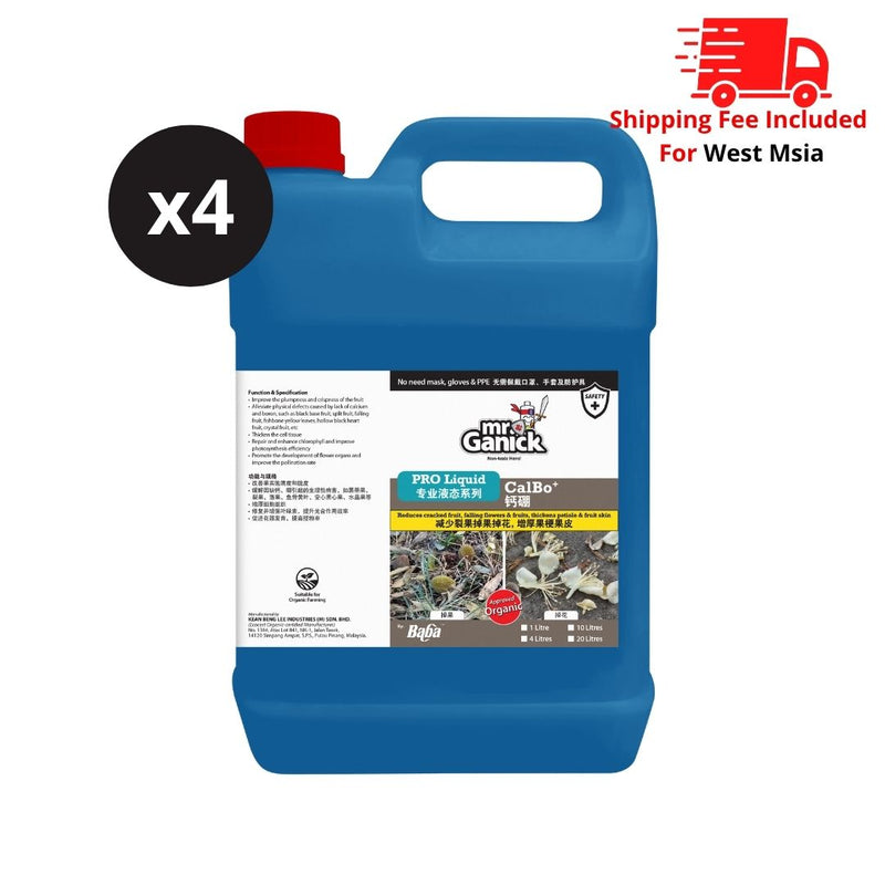 [PRE-ORDER] Farmer Pack- Mr Ganick Organic CalBo+ (1L/ 4L)