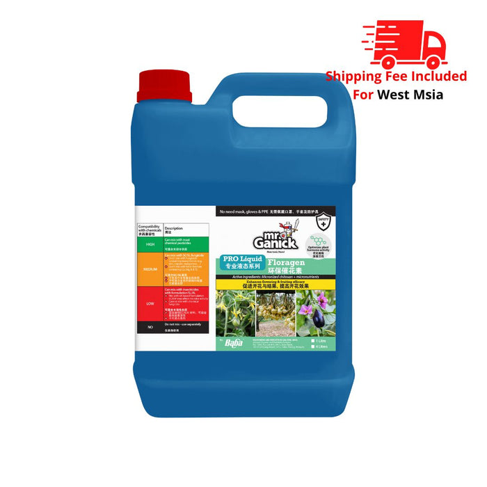 [PRE-ORDER] Farmer Pack- Mr Ganick Floragen (1L/ 4L)