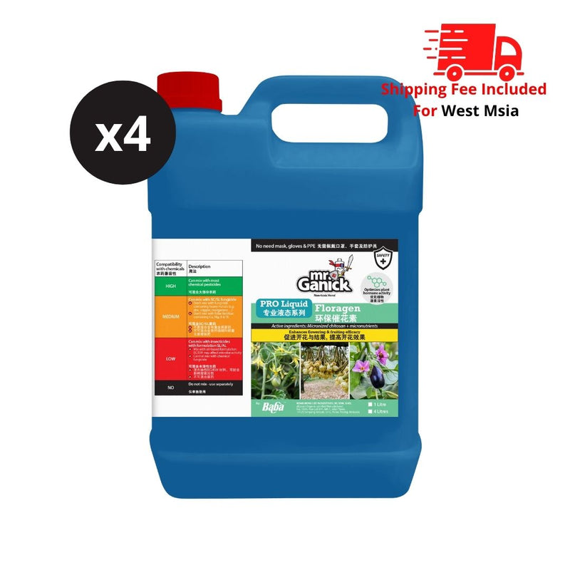 [PRE-ORDER] Farmer Pack- Mr Ganick Floragen (1L/ 4L)