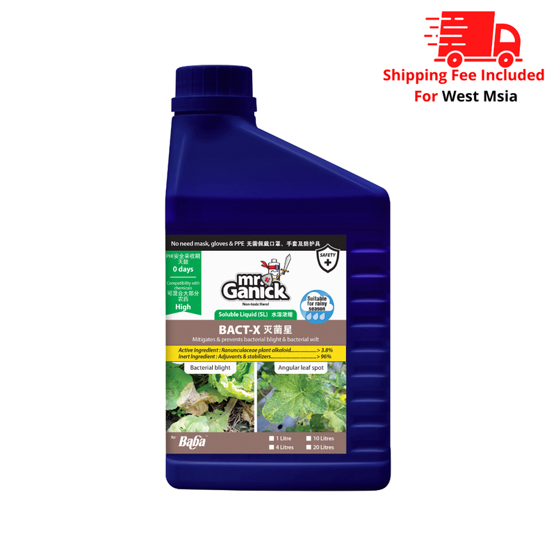 [PRE-ORDER] Farmer Pack- Mr Ganick Bact-X Concentrate (1L/ 4L)