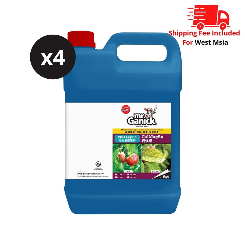 [PRE-ORDER] Farmer Pack- Mr Ganick Organic CalMagBo+ (1L/ 4L)