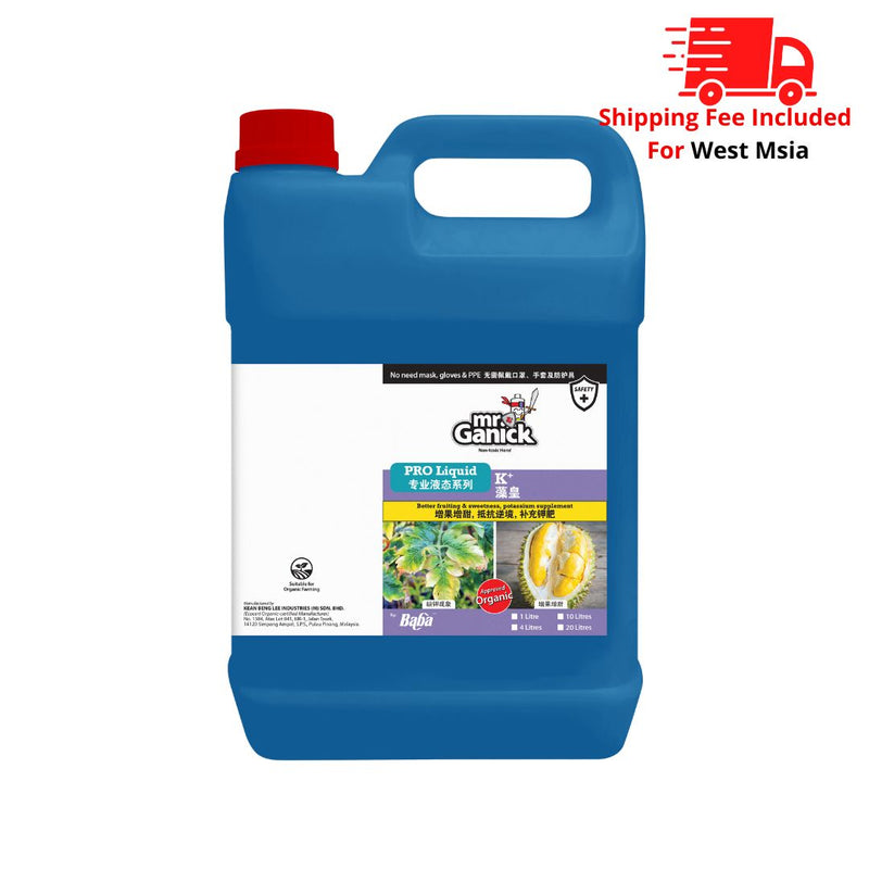 [PRE-ORDER] Farmer Pack- Mr Ganick Organic K+ (1L/ 4L)