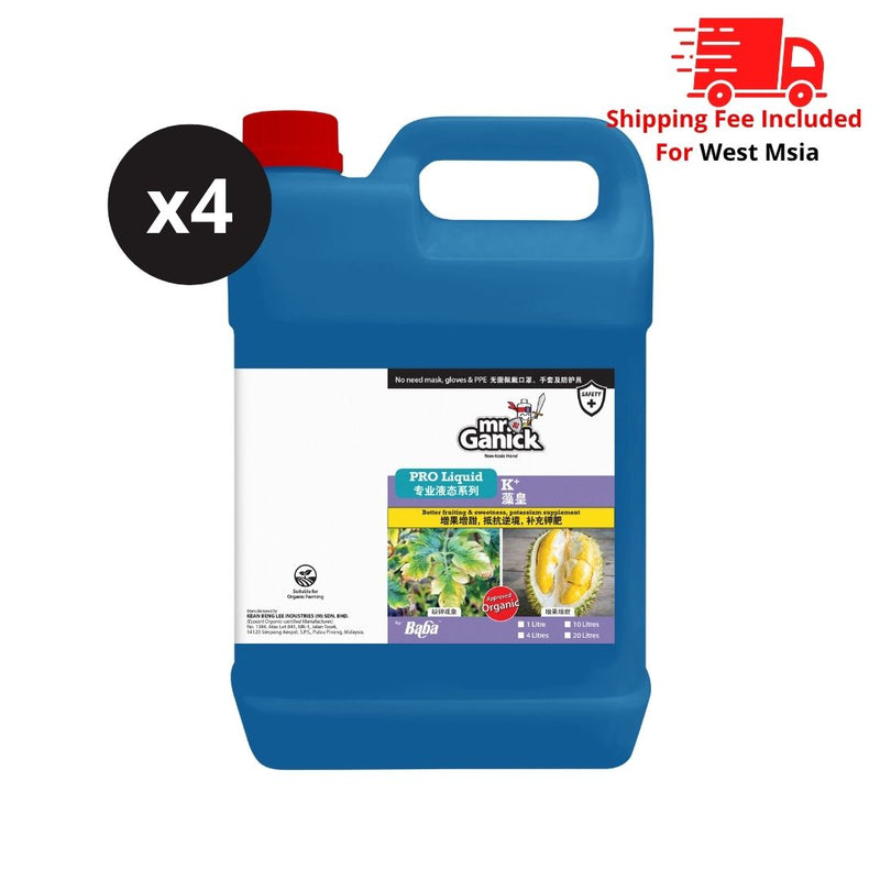 [PRE-ORDER] Farmer Pack- Mr Ganick Organic K+ (1L/ 4L)