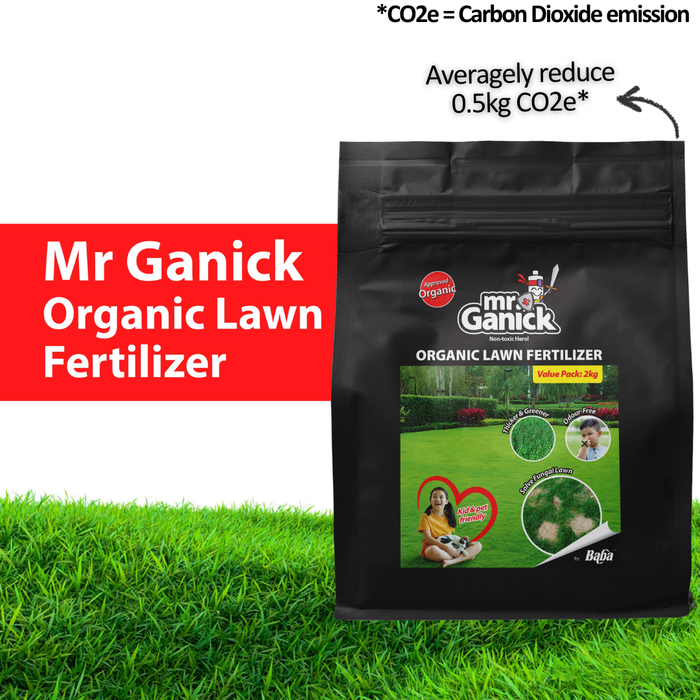 Mr Ganick Organic Lawn Fertilizer