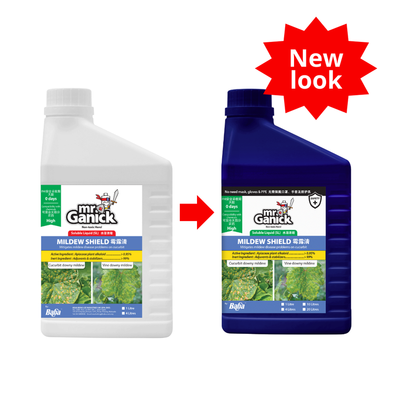 [PRE-ORDER] Farmer Pack- Mr Ganick Mildew Shield Concentrate (1L/ 4L)
