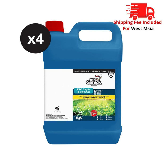 [PRE-ORDER] Farmer Pack- Mr Ganick Organic Nitro+ (1L/ 4L)