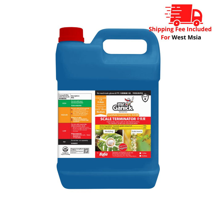 [PRE-ORDER] Farmer Pack-Mr Ganick Scale Terminator Concentrated (1L/4L)