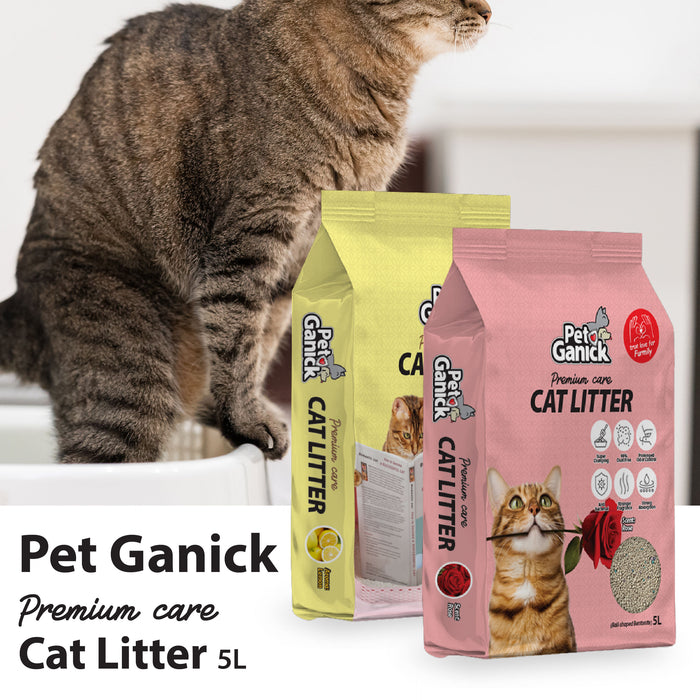 Pet Ganick Premium Care Cat Litter (5L)