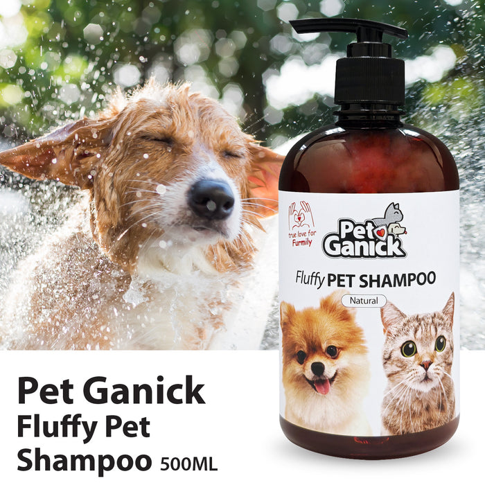 Pet Ganick Fluffy Pet Shampoo (500ml)