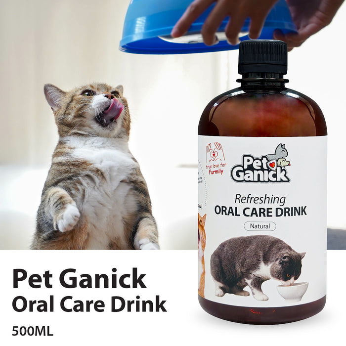 Pet Ganick Refreshing Oral Care Drink (500ml)