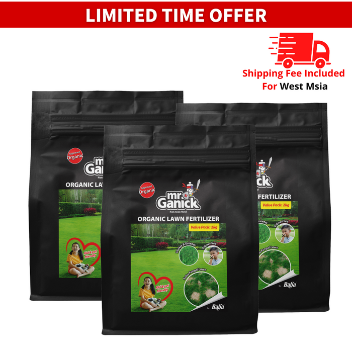 Mr Ganick Organic Lawn Fertilizer